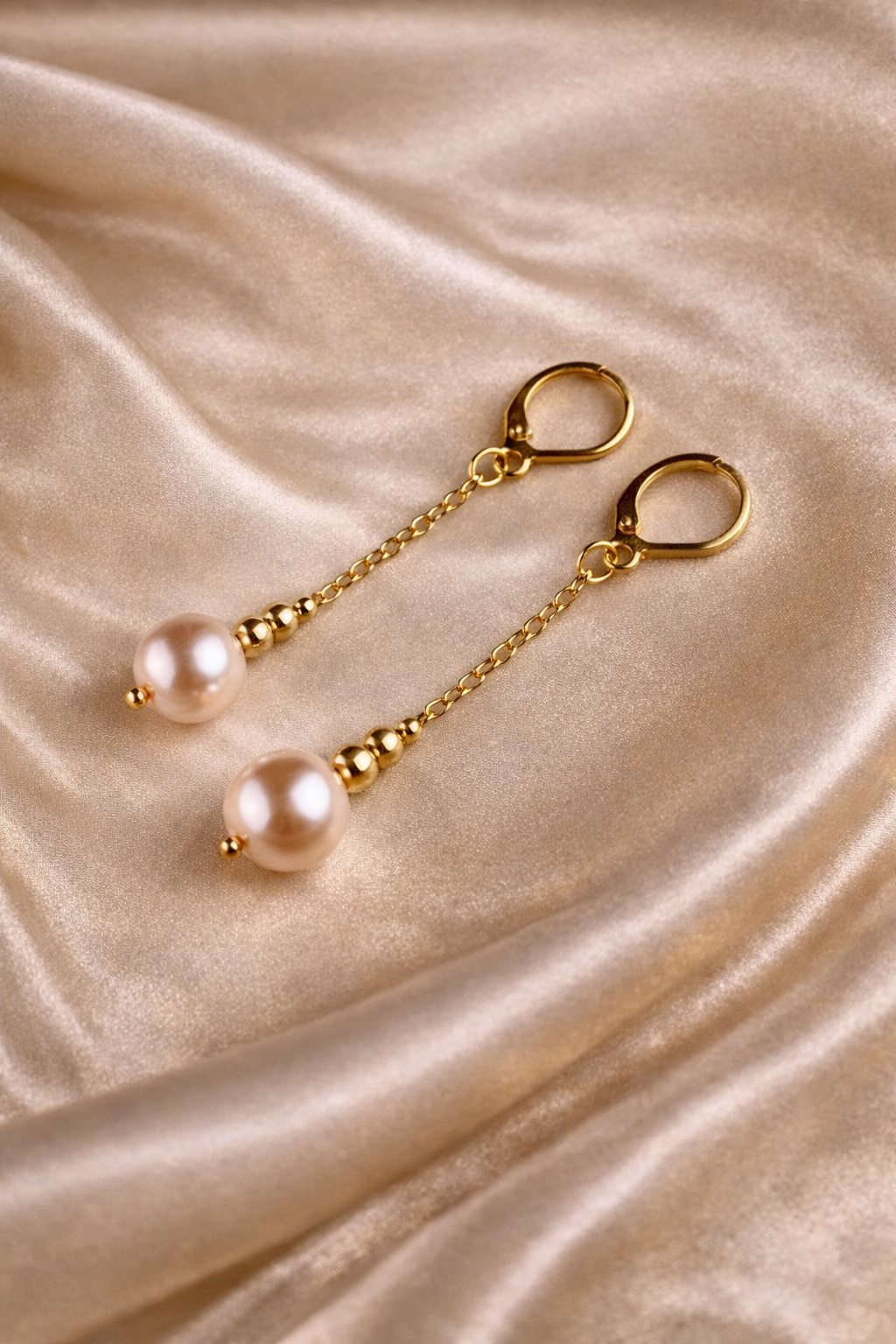 the Claire Mother of Pearl Earrings