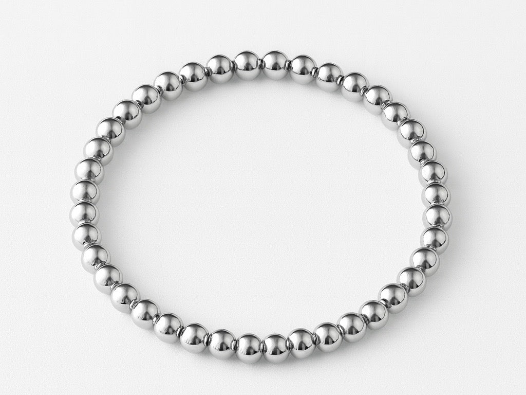 the White Gold Eternity Bracelet