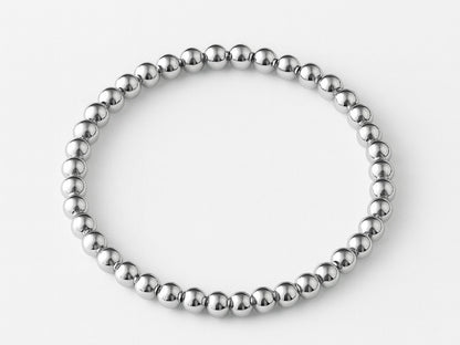 the White Gold Eternity Bracelet
